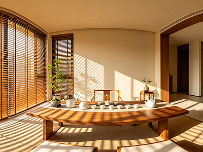 室内HDR 茶室
