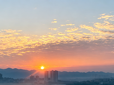 户外HDR 夕阳