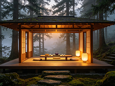 户外HDR 围炉煮茶