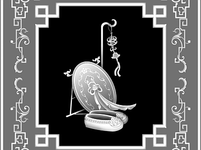 其他黑白凹凸 精雕图雕刻图