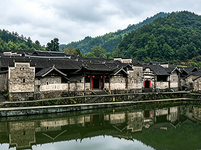小区HDR 古村