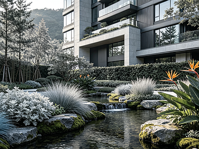 小区HDR 四代建筑