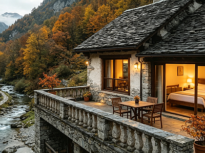户外HDR 康养度假民宿