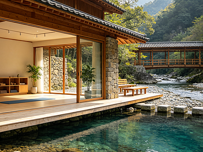 户外HDR 临溪木石民宿