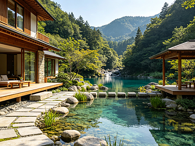 户外HDR 临溪木石民宿