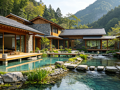 户外HDR 临溪木石民宿