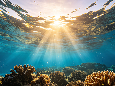 户外HDR 海底 深海 海洋 海洋世界 海底世界