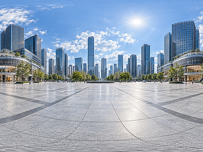 现代城市HDR