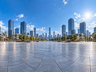 现代城市HDR
