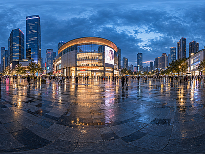 现代城市HDR