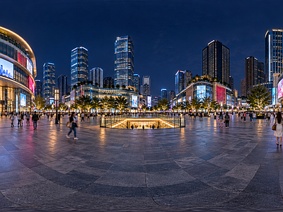 现代城市HDR