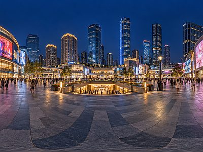 现代城市HDR