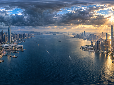 现代城市HDR