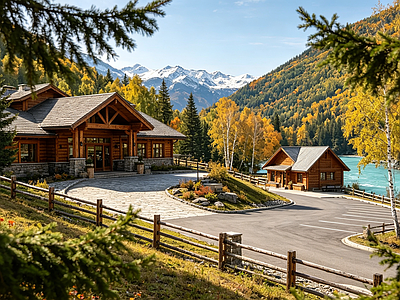 户外HDR 民宿
