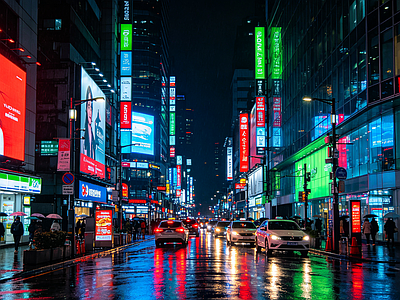 户外HDR 步行街