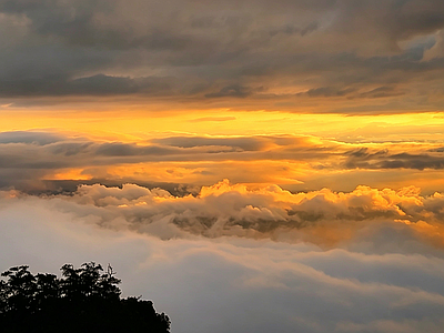 户外HDR 日出