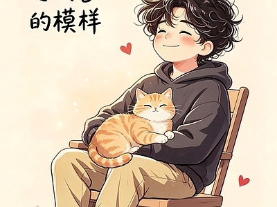 其他挂画 治愈系列