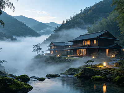 户外HDR 民宿