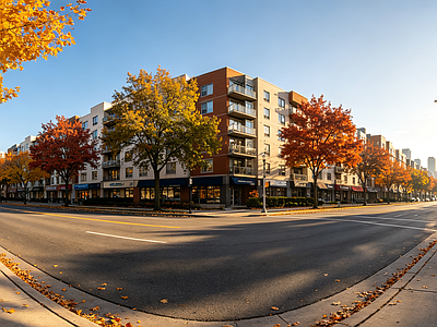 户外HDR 街道