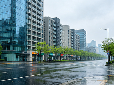 户外HDR 街道