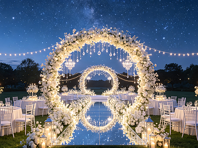 户外HDR 草坪婚礼 草坪婚庆