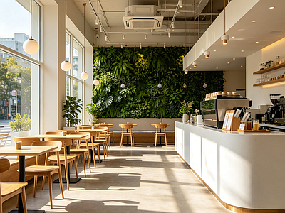 室内HDR 奶茶店
