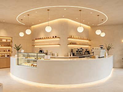 室内HDR 奶茶店