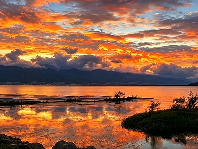 户外HDR 黄昏