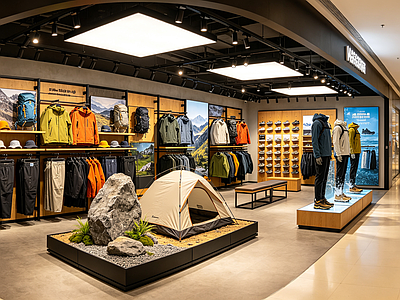 室内HDR 服装店