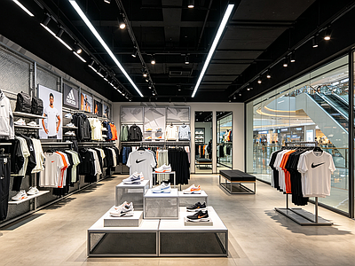 室内HDR 服装店