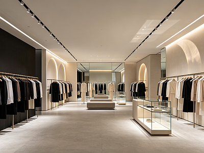 室内HDR 服装店
