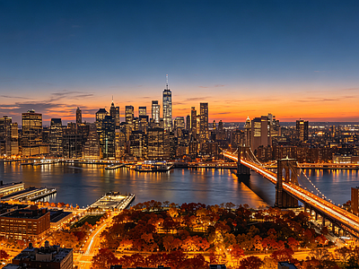 城市HDR 城市夜景 夜景