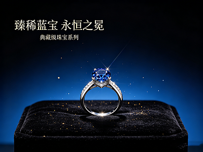 现代珠宝广告