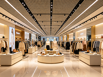 室内HDR 服装店