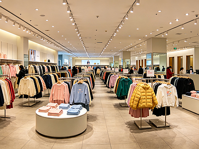 室内HDR 服装店