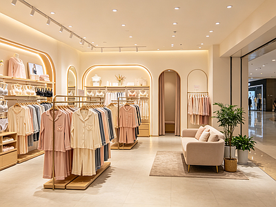 室内HDR 服装店