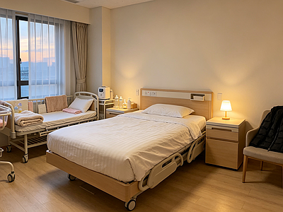 室内HDR 妇儿医院病房