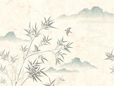 水墨画