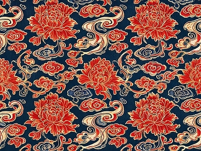 现代素色布纹
