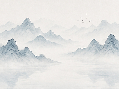 中式壁画 壁画 壁布