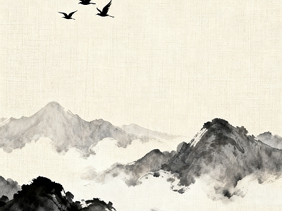 新中式壁画