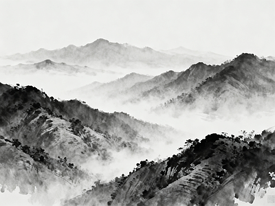新中式壁画