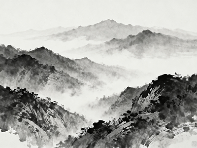 新中式壁画