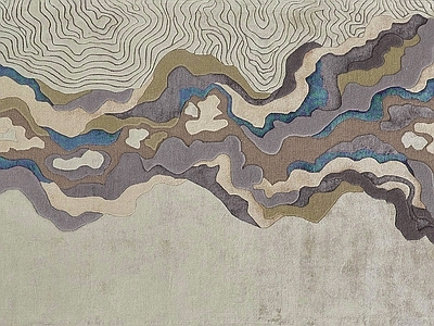 新中式其他地毯 新中式地毯 地毯 艺术地毯 装饰地毯 地毯