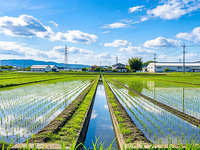 户外HDR 农田 乡村 农村