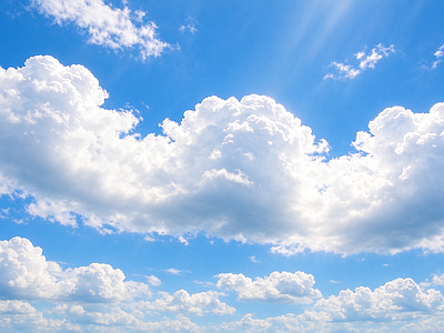 现代天空 天空 晴空蓝天白云 软膜天花
