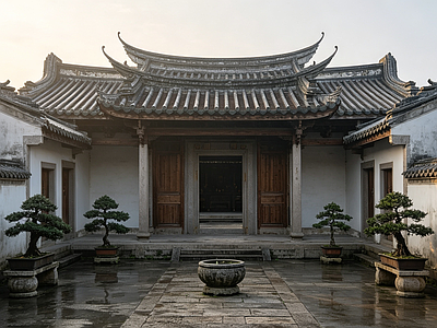 户外HDR 潮汕民居