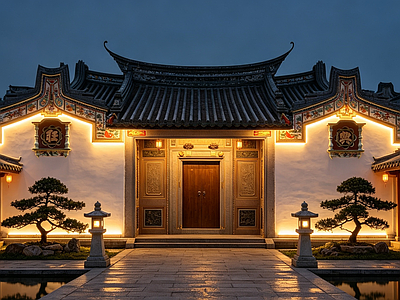 户外HDR 潮汕民居
