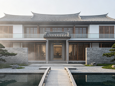 户外HDR 别墅