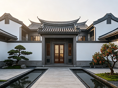 户外HDR 别墅
